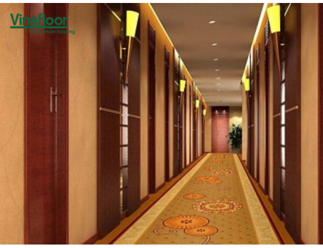 Vinafloor nơi cung cấp thảm hành lang sang trọng đẳng cấp